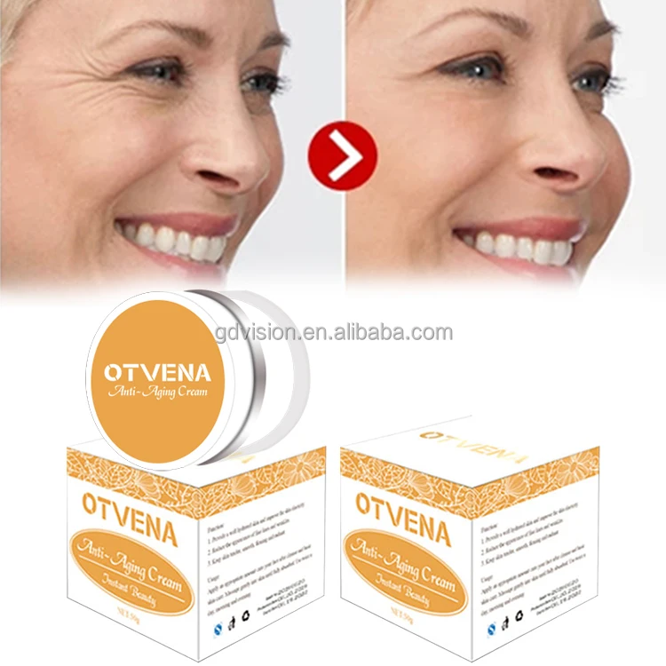 

5 sec Instant wrinkle removal factory wholesale OTVENA anti aging eye face cream