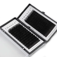 

TDANCE Wholesale Eyelash Extension Private Label Packing Box Individual Lashes Extensions Matte Black Mink Eyelashes