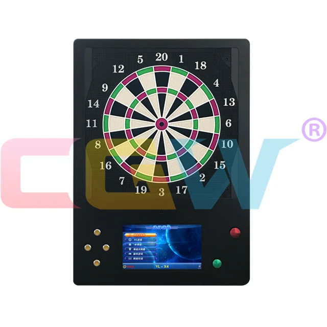 

CGW nice quality Indoor Sports Coin Operated Arcade Electronic Darts Game Machine for sale, Sticker and acrylic could be customized