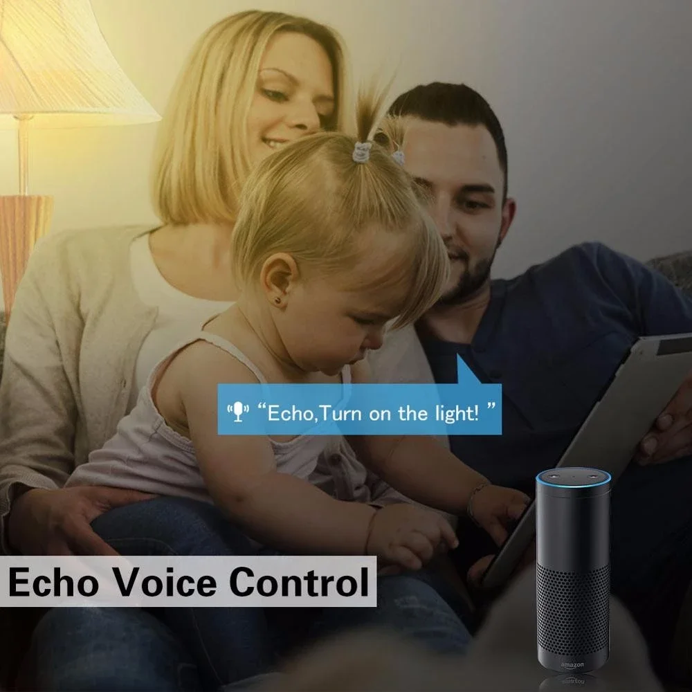 Amazon tuya led bulb light supports Google home Alexa