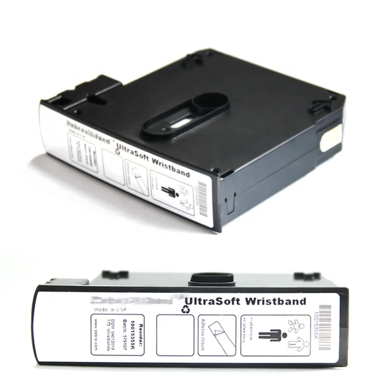 Linkwin09 10006995K Compatible  Patient ID Bracelet  Wristband Cartridge for Zebra's ZD510-HC HC100 Dedicated Printers