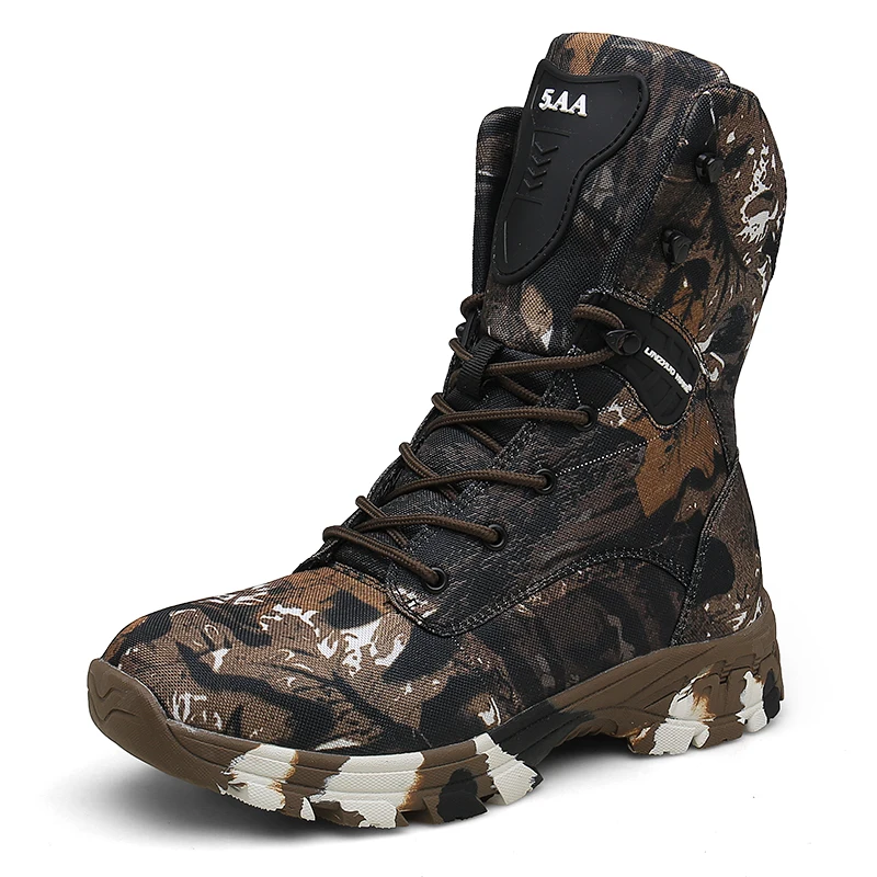 

YZ New arrival four seasons universal commuter training waterproof High tops tactical boots