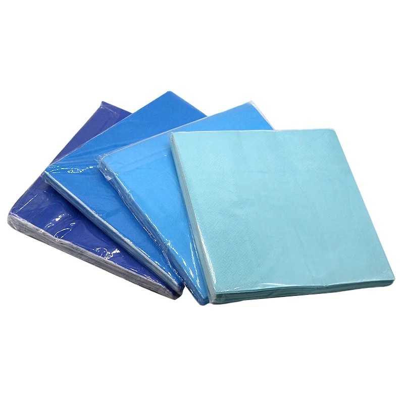 

Cheap Colorful Table Cotton Airlaid serviettes Napkin tissue paper, White