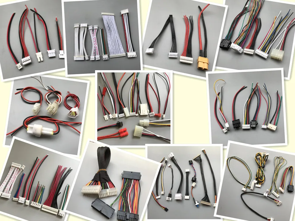 Customized Cable assembly 4.2 / 1.25 / 1.5 / PH2.0 / XH 2.54 mm pitch 5557-5559 male and female connector wire harness - ANKUX.COM