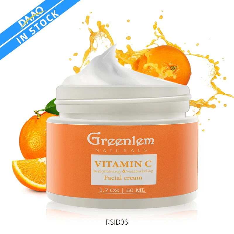 

IN STOCK DAAO Organic New Best Anti aging moisturize Vitamin C Whitening Face Cream for Women, Milk white