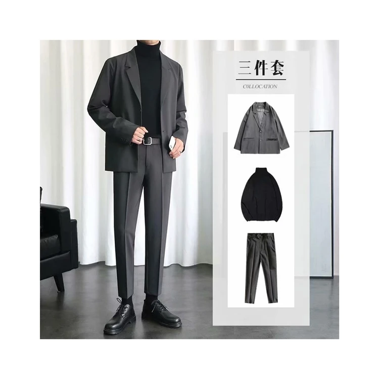 

Direct Manufacturer Italy Design Precision Cutting Business Office Men's Suit Suits 3 Pieces
