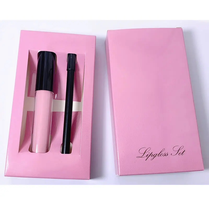 

diy private label lip liner and lip gloss glitter starter kit, Customized logo