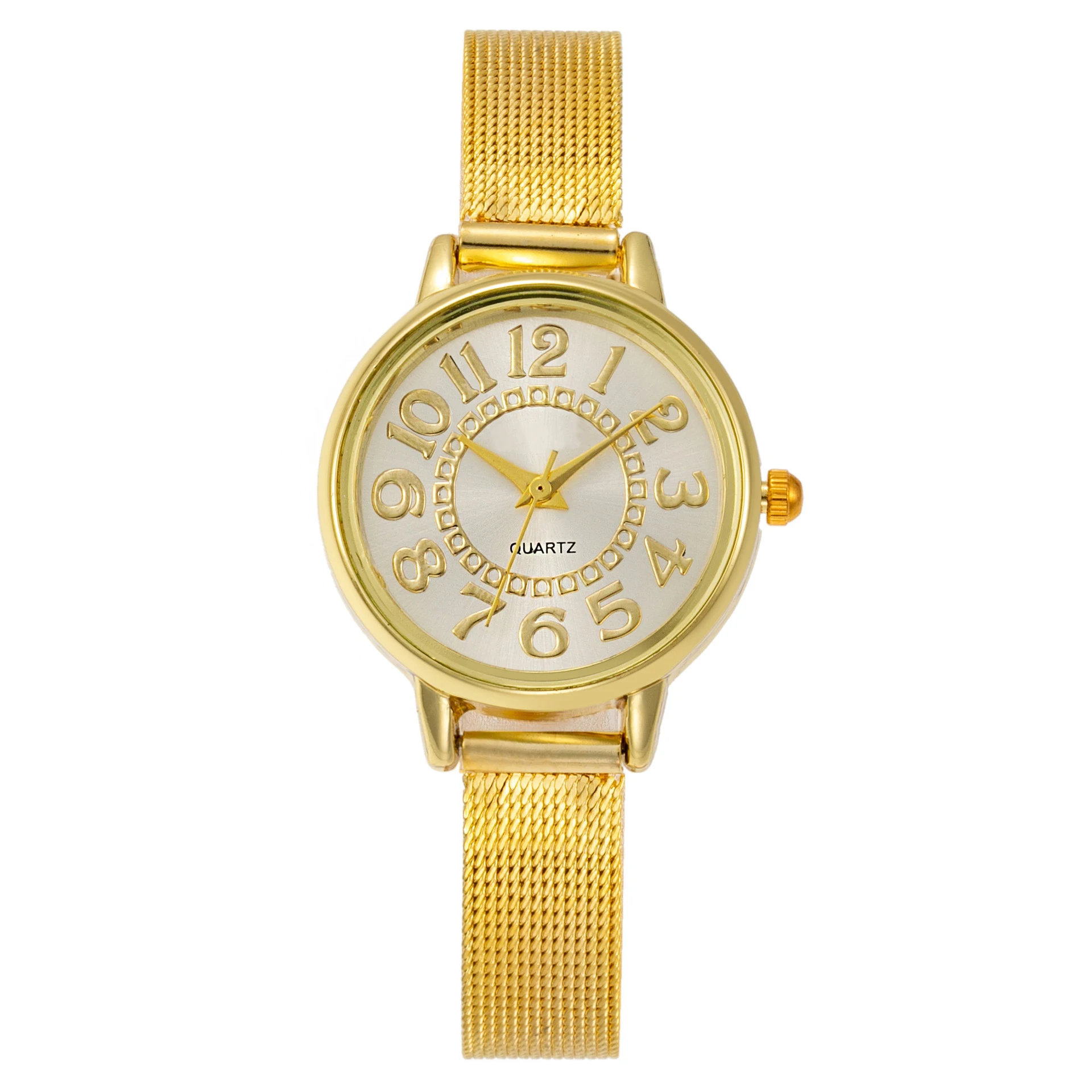 

Golden Hours Casual Quartz Watch Customized Women's Watches Brand Luxury Fashion Diamond Wristwatch