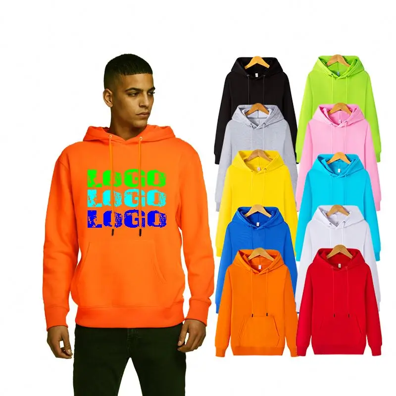 

Screen Printed High Quality Embroidery Label Print Hoodie Set Custom
