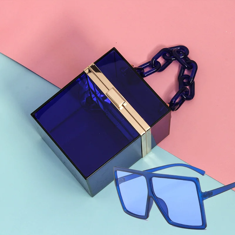 

Wholesale Price 2021 New Ladies Clear Crossbody Bulks of Women Purses and Sunglasses Sets