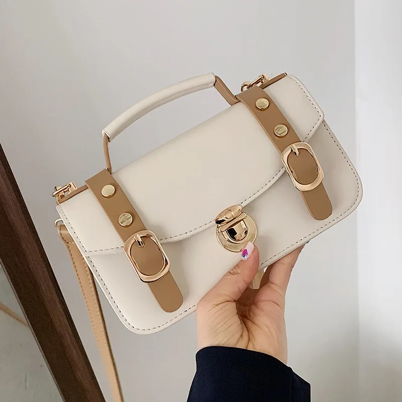 

High quality papel log cheap handbags online luxury designer bags texture one shoulder message bag for women crossbody handbags