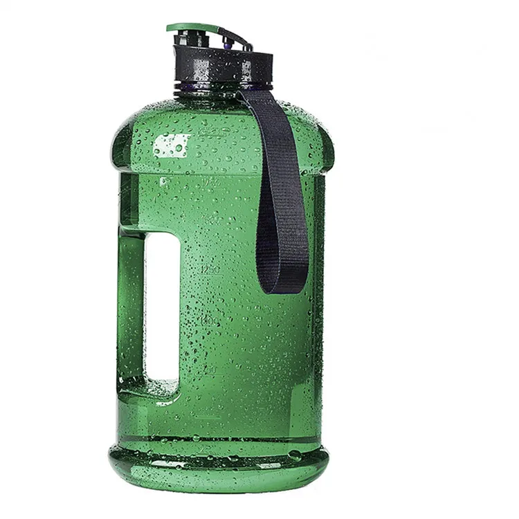 Amazon Hot Selling PETG GYM Plastic half Gallon Jug 2.7L Botella De Agua Wholesale Sport Water Bottle 