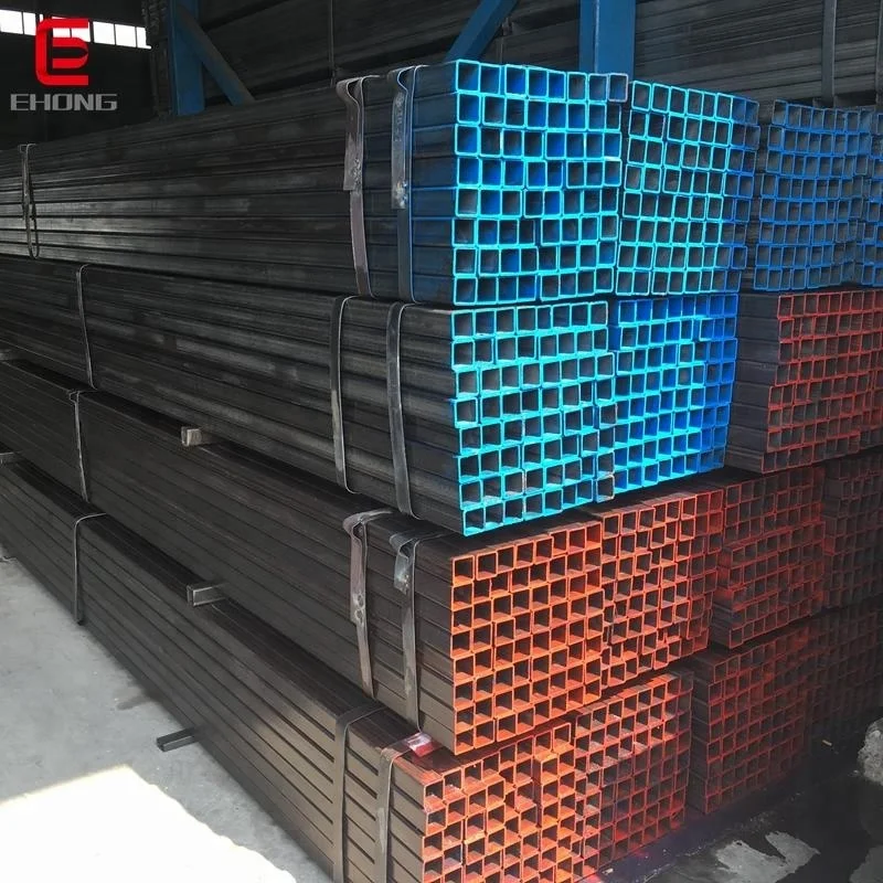 
Tube black carbon ERW steel pipe and steel tube Tube size mild steel hollow section 
