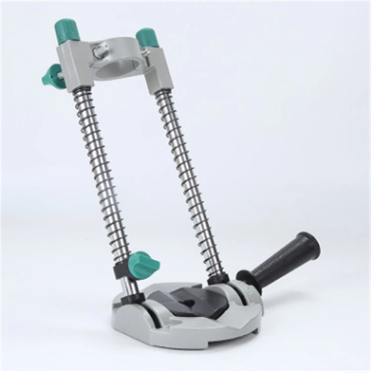 Adjustable Angle Drill Jig Holder Guide Stand Removable Handle Diy