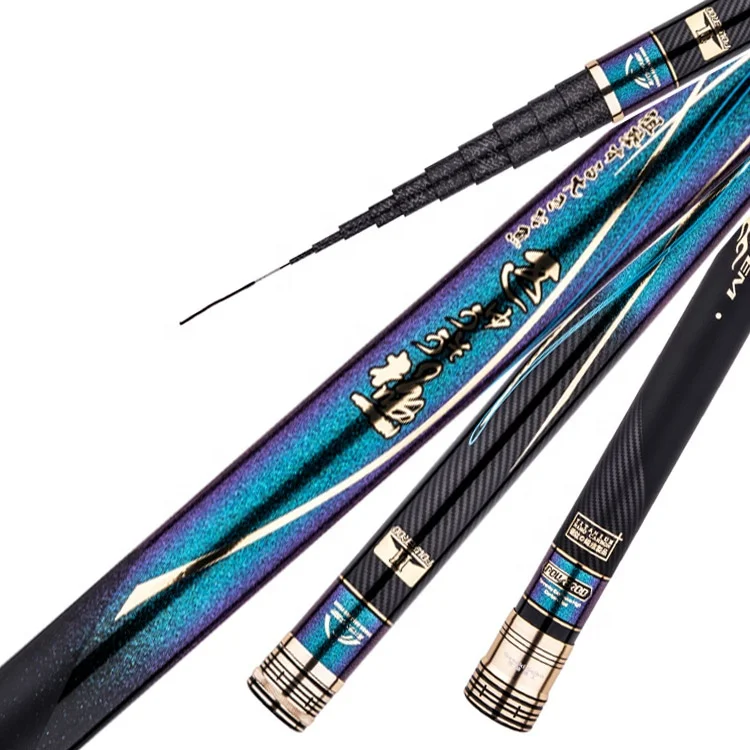 

Japan fishing hooks hand pole rod fishing pole and line, Colorful