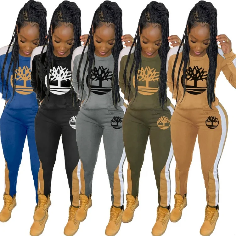 

Fashion Pants Active Wear Tracksuit Jogger Outfits Winter Woman Two-piece Clothing, Blue / khaki / black / olive / grey