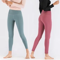 

2019 new arrival lulu Lemon align fabric high waist Nylon Spandex Material Yoga Fitness Leggings