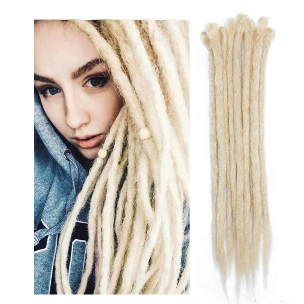 

Wholesale Crochet Braiding Hair 20 inch fashion synthetic handmade dreadlocks extension