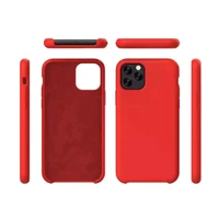 

Guangzhou factory solid silicone mobile cell phone case for iphone 11 5.8/6.1/6.5 inches