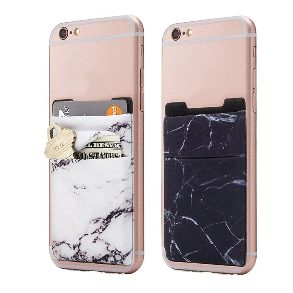 

OEM Biodegradable Wallet Adhesive Sticker Phone Pocket Smart Cell Phone Wallet with Card Holder Wallet Pouch