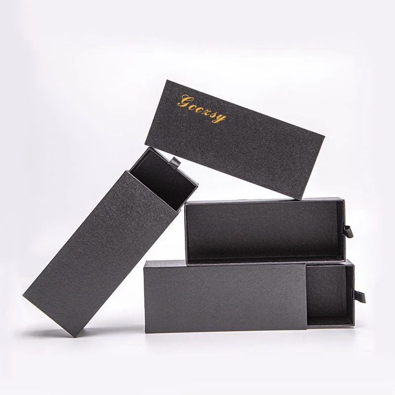 

Price Custom Logo Drawer Type Sunglasses Packing Box White&Black Kraft Cardboard Gift Box For Glasses, Multiple colors