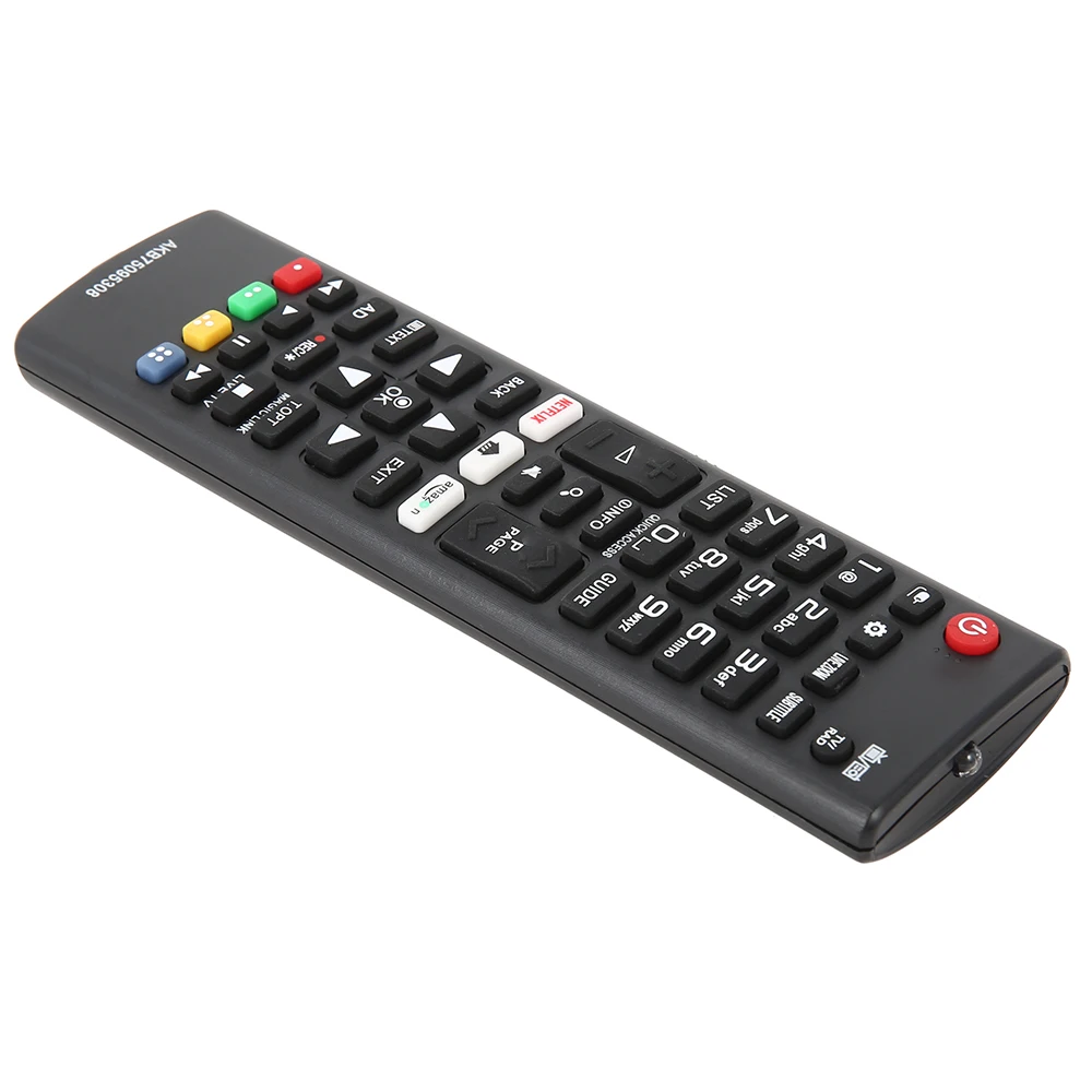

Hot selling universal AKB75095308 Using For LG TV Remote Control, Black