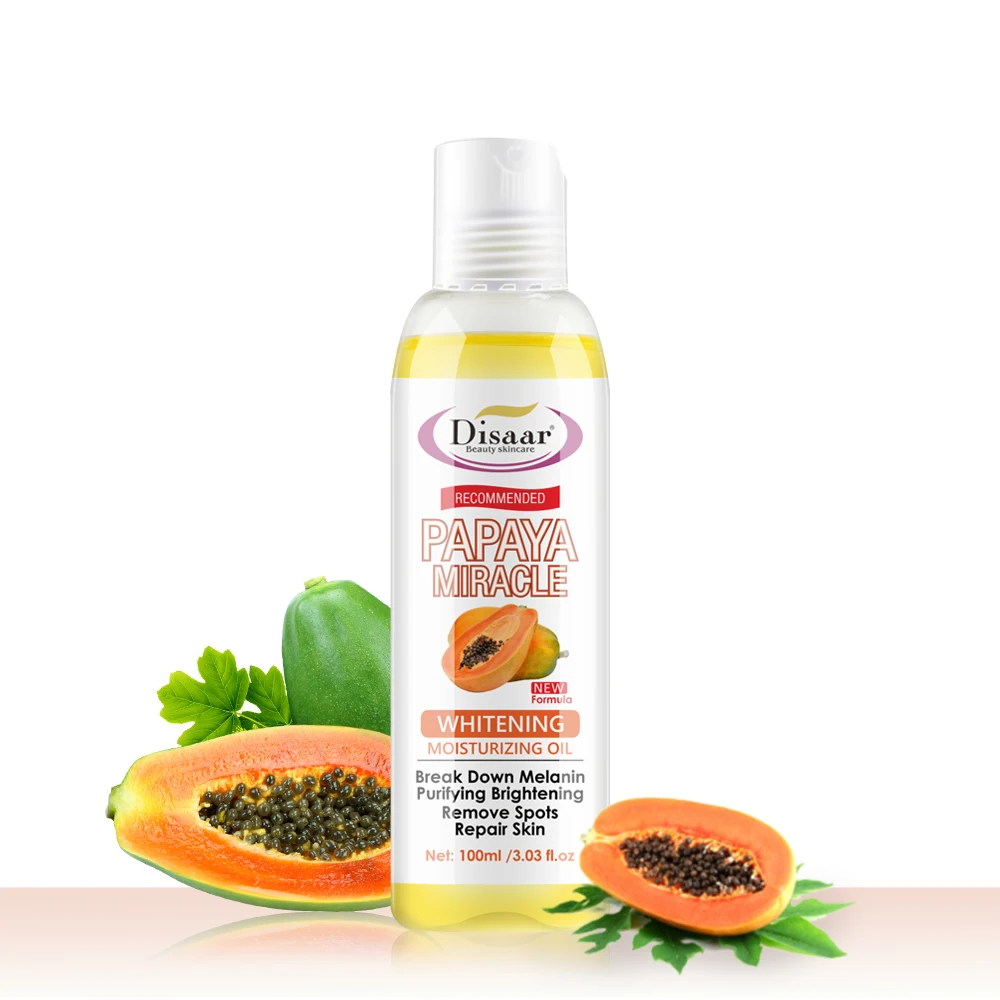 

Natural Organic Essential Oil Skin Care Papaya Miracle Moisturizing Oil Refreshing Body Oils