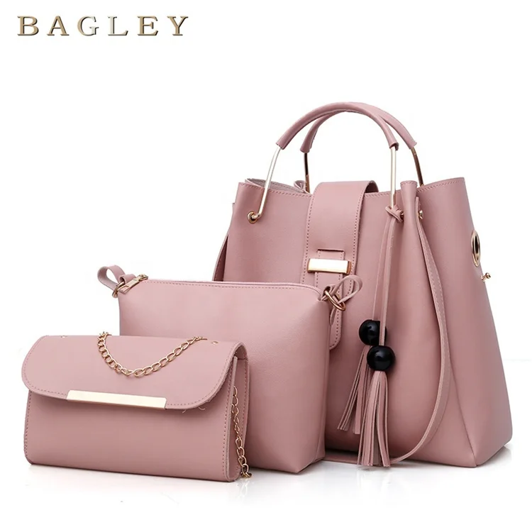 

Bagley 2022 Last Designer Functional Set Of 4 Pieces Handbag Sets Ladies Bags Leather Purses And Women Hand Bags Handbags