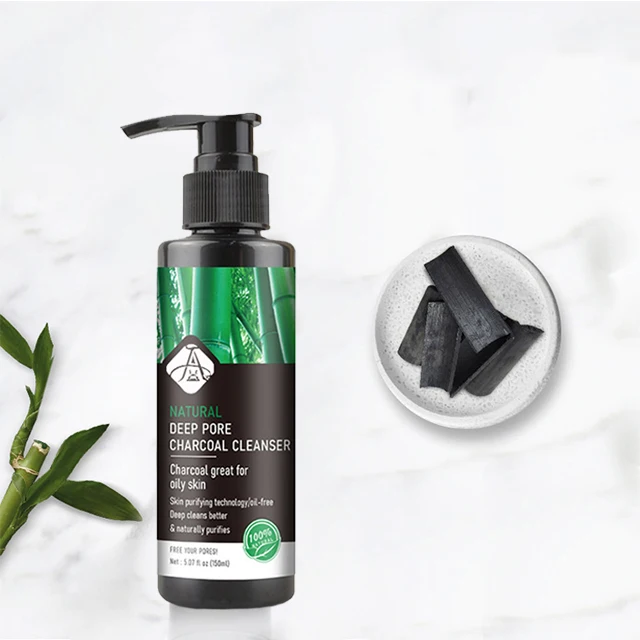 

AH Daily Face Wash Bamboo Charcoal Face Wash Cleanser for Oily Skin