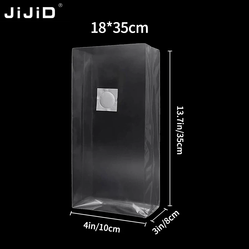 

JiJiD 180*350mm Autoclavable Gusseted 0.2 Micron Filter Breathable Pp oyster mushroom grow bags Fungus Growing Spawn Bags