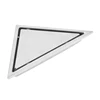 Bathroom corner shower floor drain smart stainless steel triangle floor drain