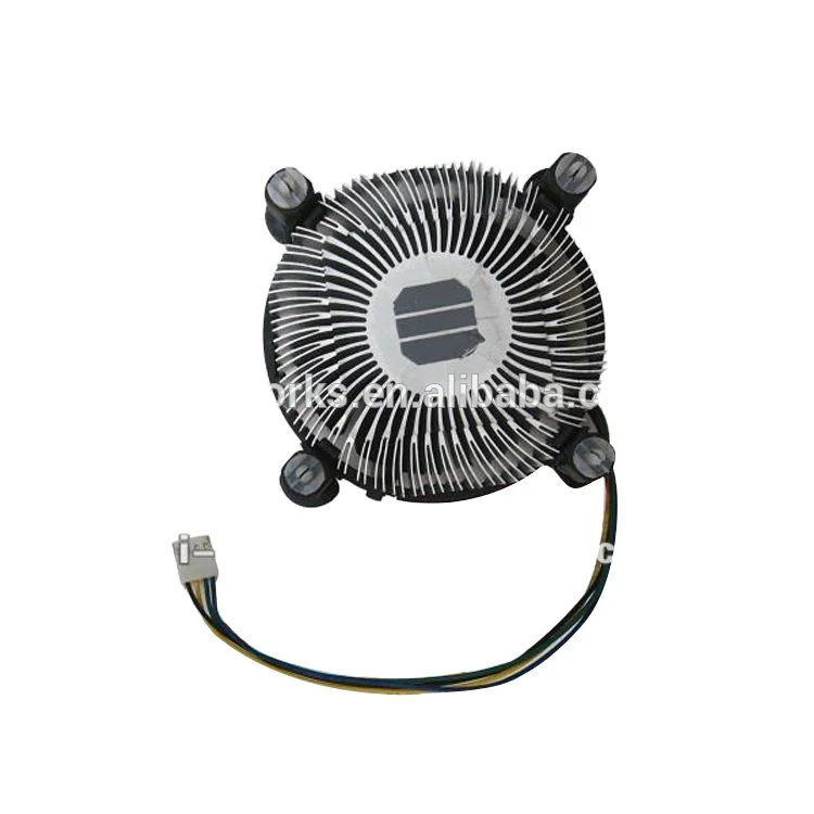

cpu cooler for INTEL LGA775 lga 1155 1156 1150 4Pin Desktop Computer PC Aluminum CPU Heatsink cheap Cooler Fan