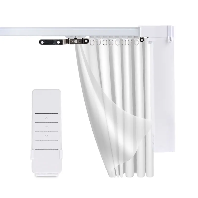 

Gardens motorized curtain motor track automatic curtain system for hotel and home curtain automation