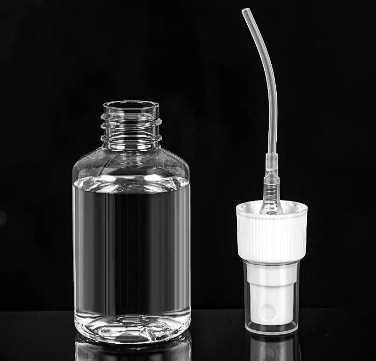 transparent hand sanitizer bottle 500ml