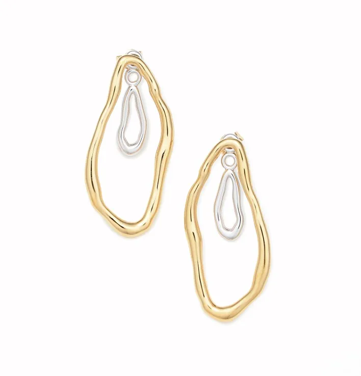 

Eico Wholesale fashion latest 14k gold jewelry geometric earrings big earrings gold fashion earrings for women