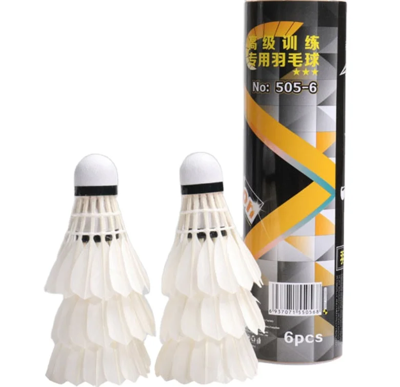 

High Quality Class A bag goose feather shuttlecock badminton, Picture
