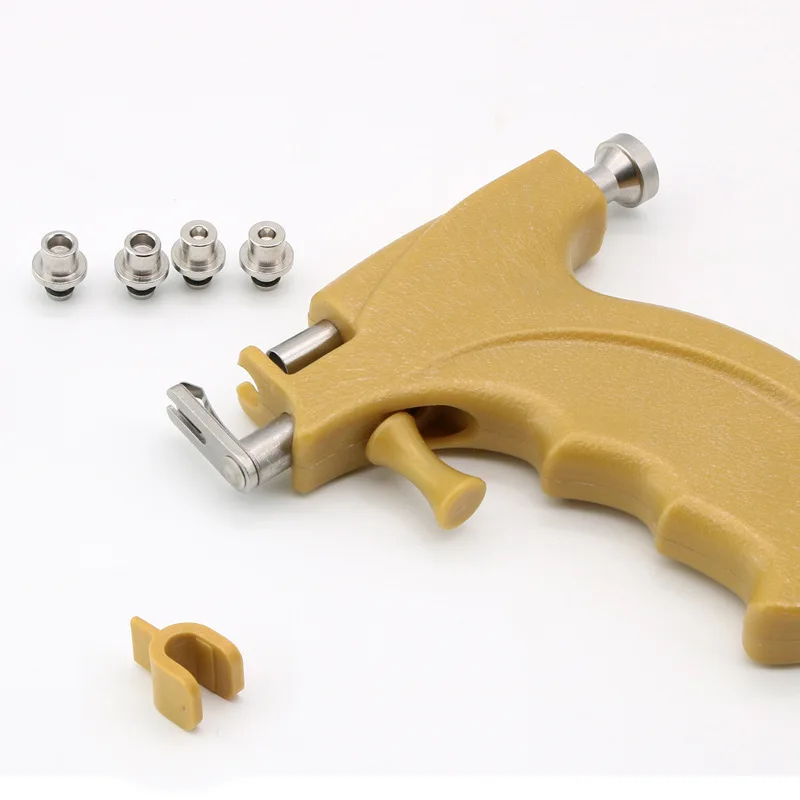 

Jewelry Tools Earring Hole Gun Ear Piercing Pistol, Purple,white ,yellow