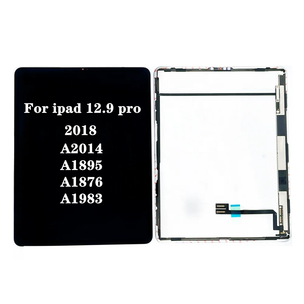

Original LCD for Ipad Pro 12.9 3rd 2018 A2014 A1895 A1876 A1983 LCD Touch Screen Display Digitizing Assembly Replacement