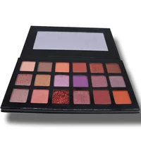 

Wholesale Organic 18 Color Customizable Eyeshadow Palette Your Own Brand Makeup