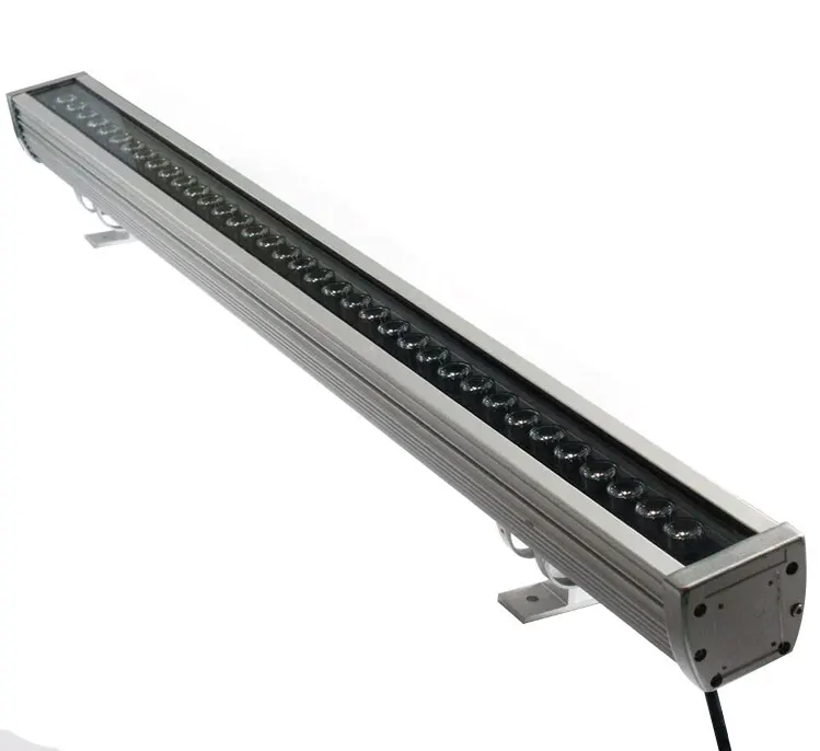 Outdoor Strip Ip65 Facade Linear Bar Rgb Dmx Aluminum Profil 110v 54w Led Washer Wall Light