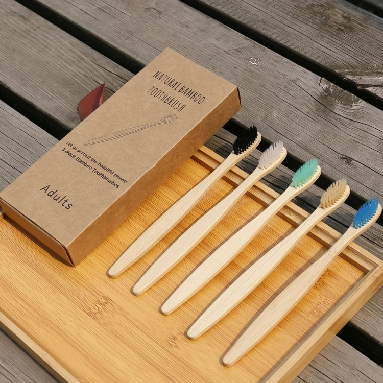 

Customized Recyclable Bamboo Toothbrush Disposable Bamboo Toothbrush