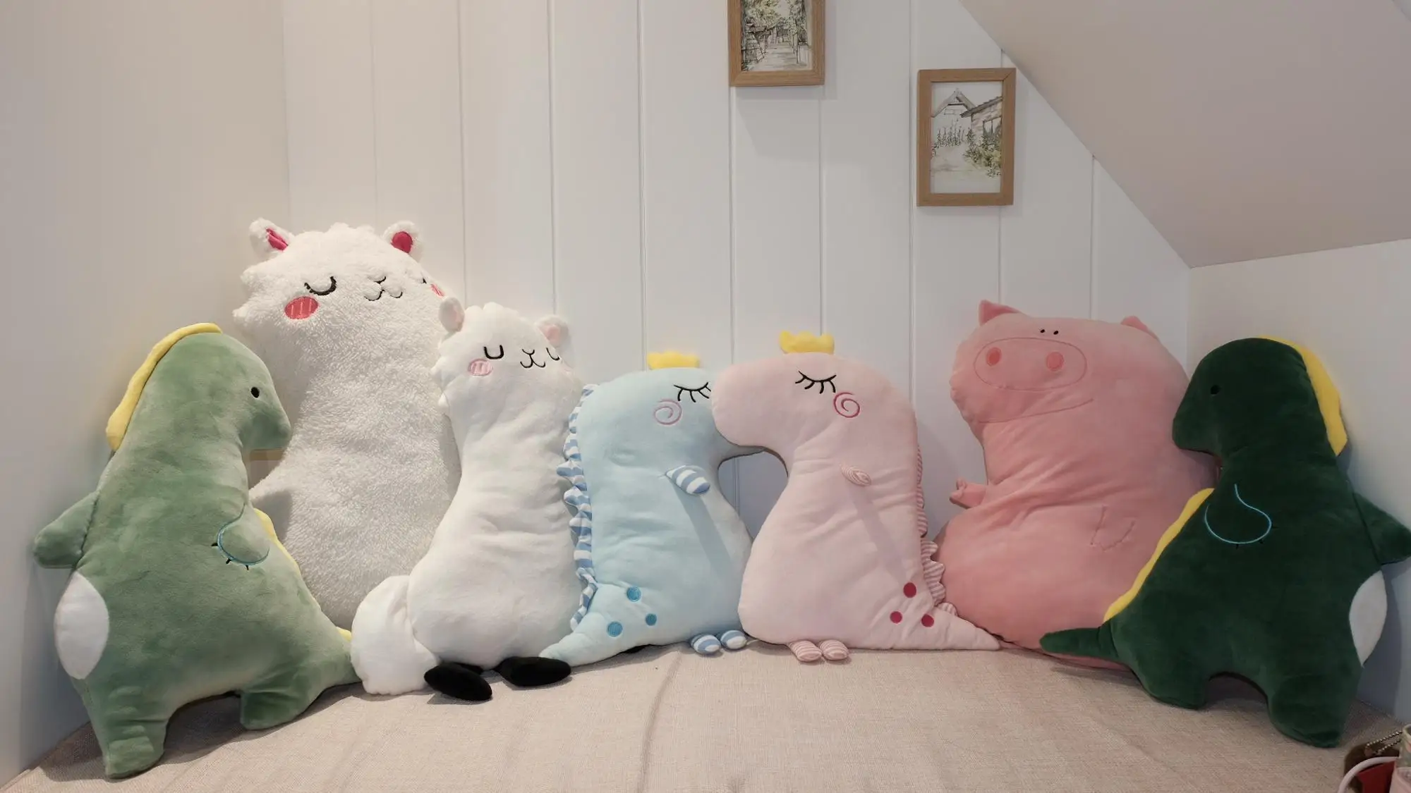 Newish Wholesale Animal Pillow Cartoon Animal Down Cotton Elastic Soft