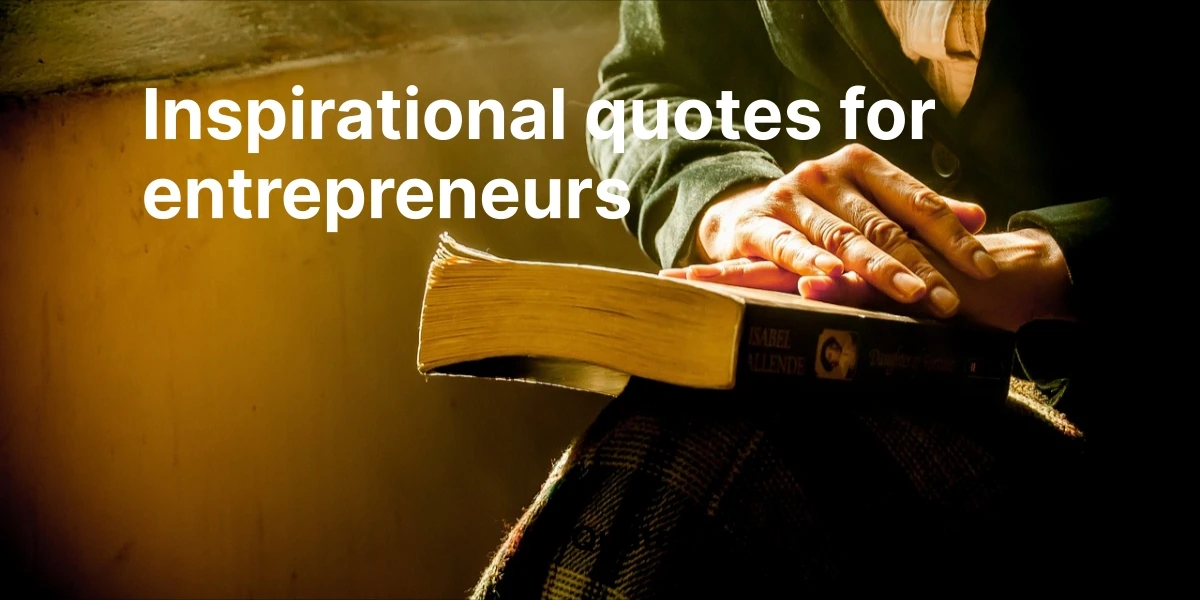 inspirational quotes for entrepreneurs