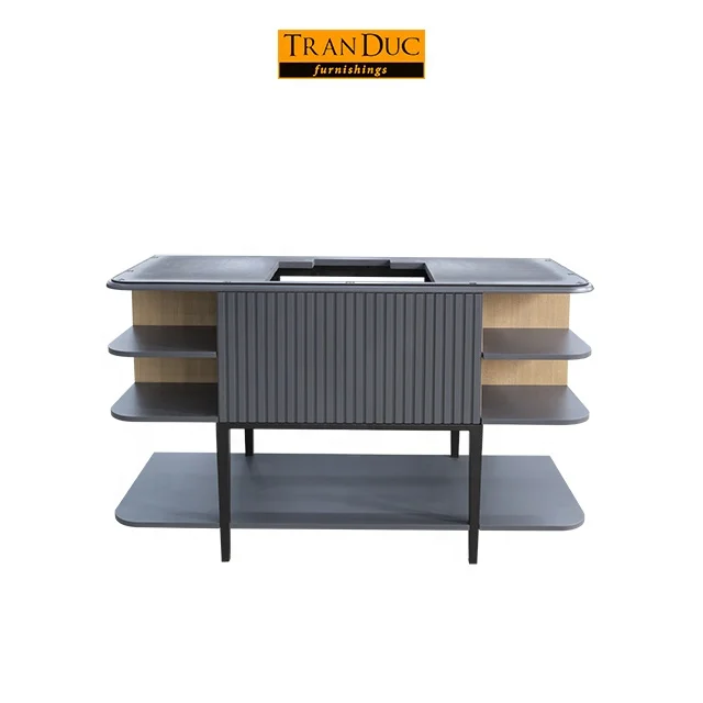 
hotel bathroom vanity with marble surface for luxury hotel furniture 5 star 