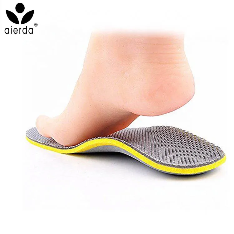 

Orthotic Plantar Fasciitis Shoe Sport Breathable Cushion Height Performance Insole, Customized