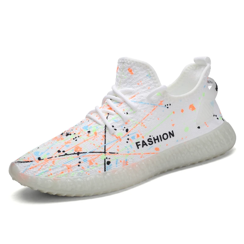 

Hot sale breathable light sports shoes mens sneakers shoes men, Optional