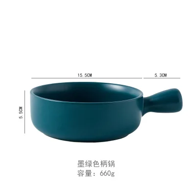 

Cooking Cookware Hot Selling Ceramic Tableware Salad Milk Bowl Baking Dish Nordic Noodle Cooking Pot porcelain bowl, Customized color