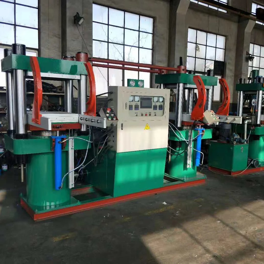 Professional rubber mold push vulcanizing press for rubber factory