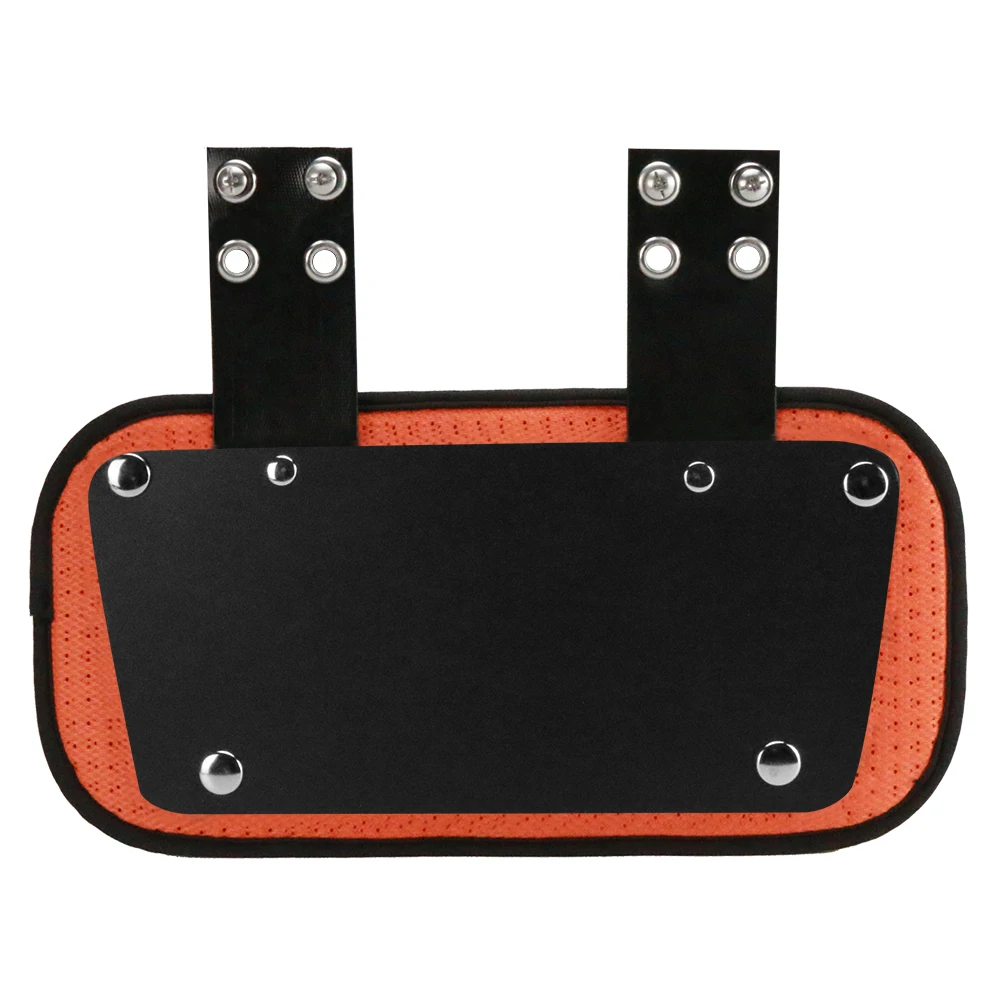 

American Football Back Plate Rear Protector Lower Back Pads Backplates for Adult &Youth