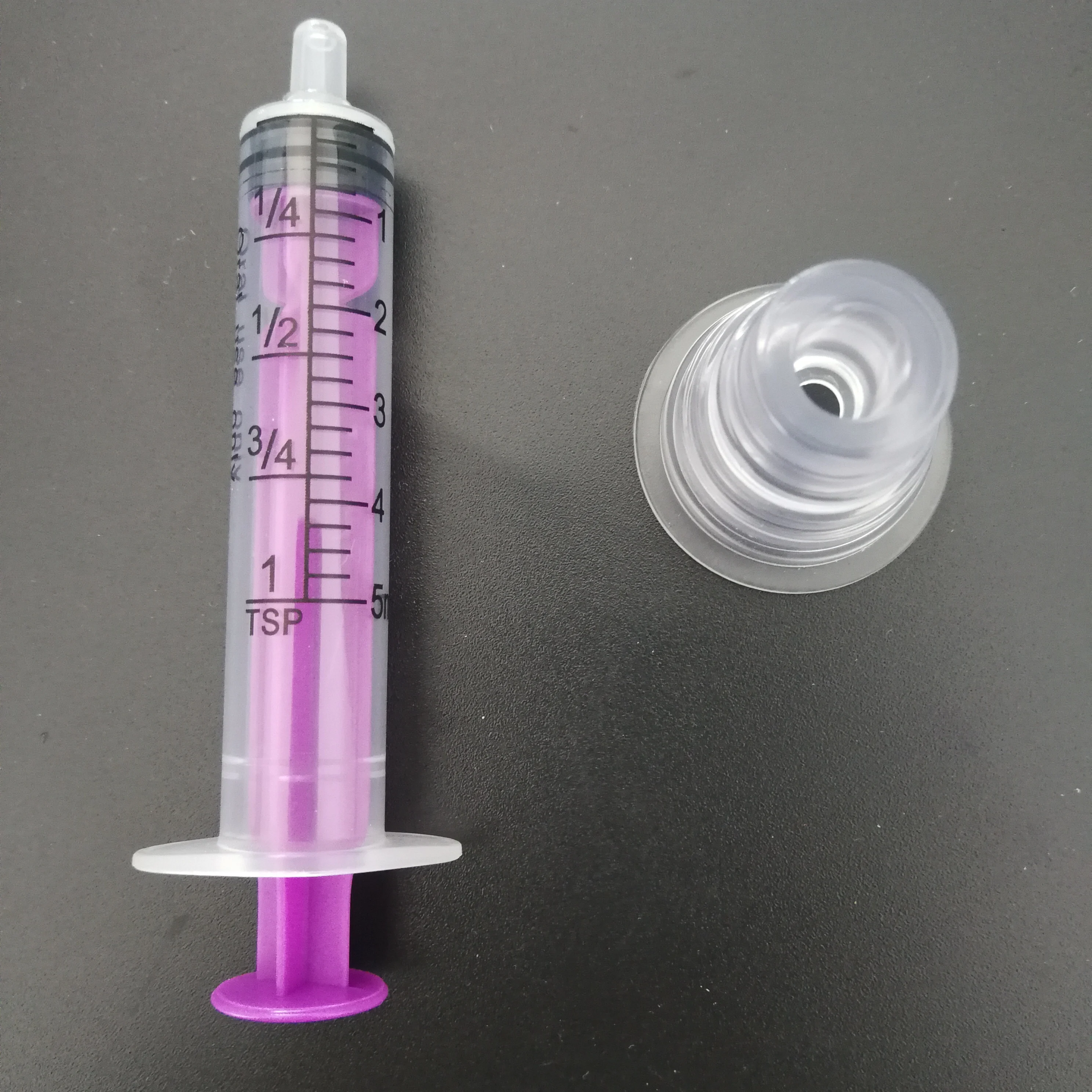 oral syringe with adaptor 5ml